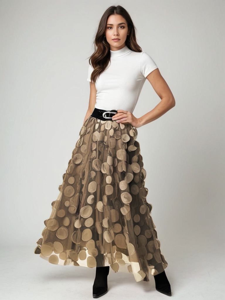 Jupe Longue Élégante pour Femmes Chic et Confortable