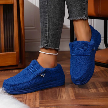 Chaussons Teddy Confort Femme - Pantoufles Élégantes et Chaudes pour Maison et Extérieur