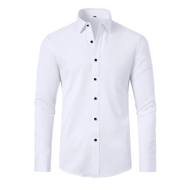 Chemise Homme Confort Manches Longues Élégante