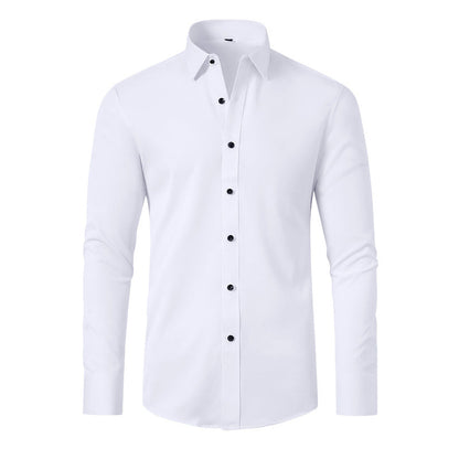 Chemise Homme Confort Manches Longues Élégante