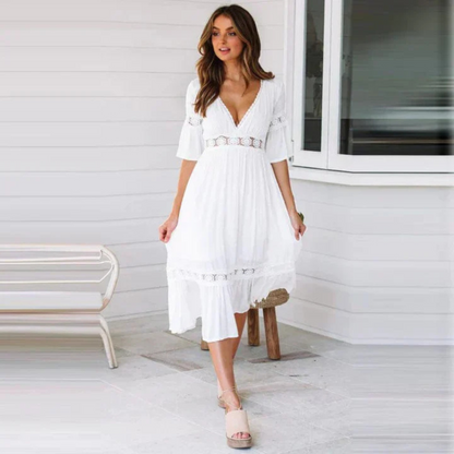 Robe Élégante Longue pour Femmes - luxestyle