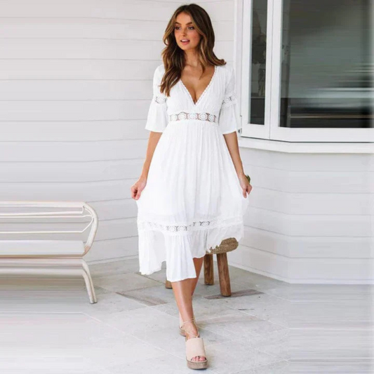 Robe Élégante Longue pour Femmes - luxestyle