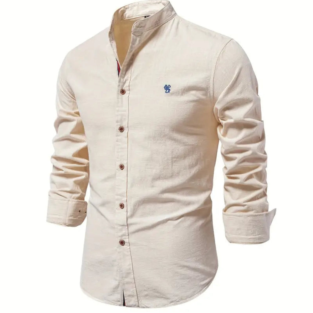 Chemise Relaxe à Manches Longues pour Homme