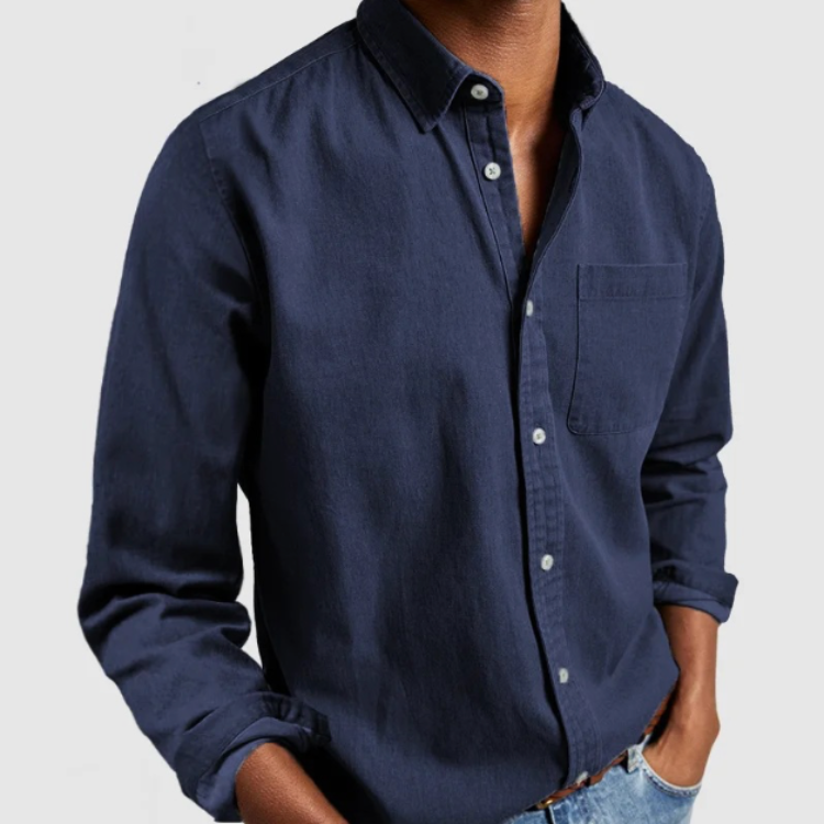 Chemise Élégante Homme Manche Longue