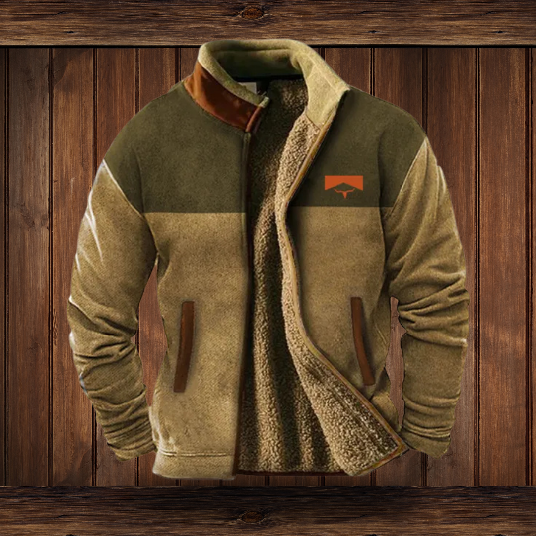 Veste Hivernale Éthique Doublée Polaire Beige