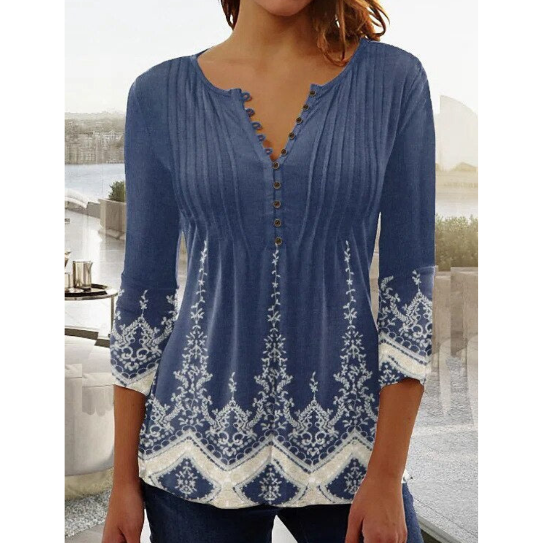 Chemisier Femme Chic Col Décolleté