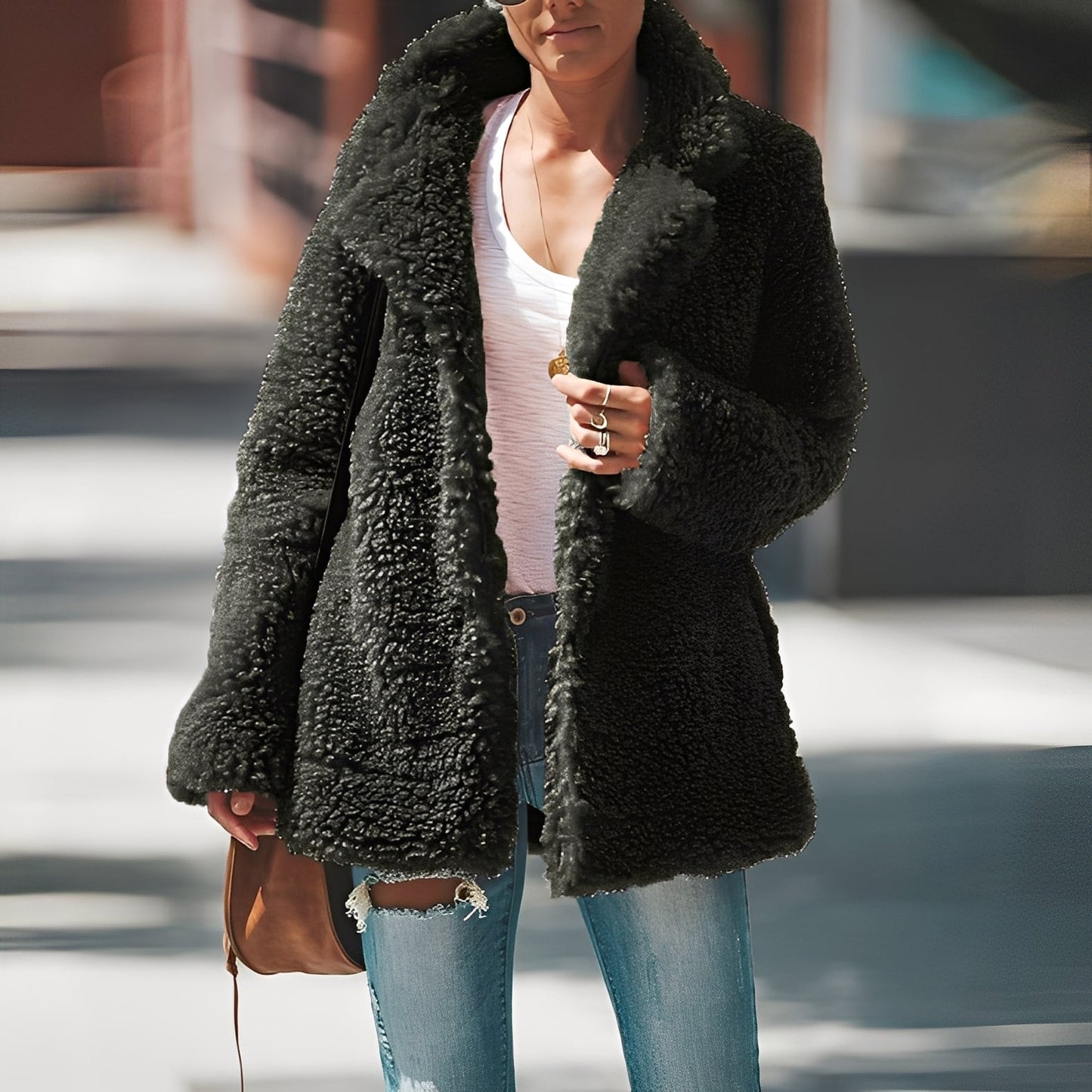 Veste Hiver Féminine Élégante – Parka Polaire Douillette avec Coupe Tendance