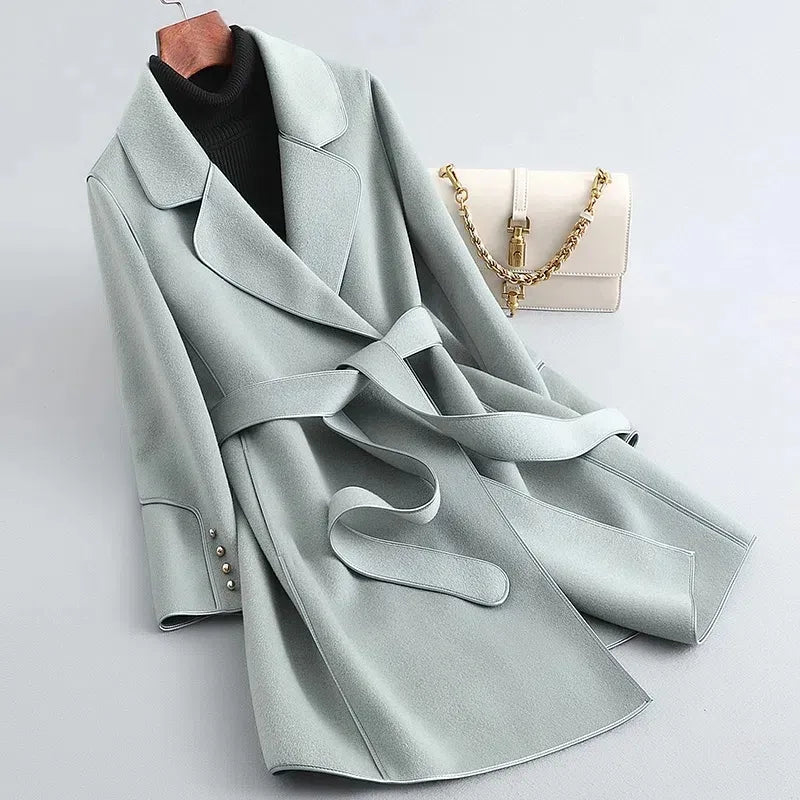 Manteau Long Femme Élégant Imperméable
