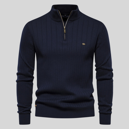 Giorgio™ – Pull Homme Côtelé Doux et Élégant pour Confort Hivernal