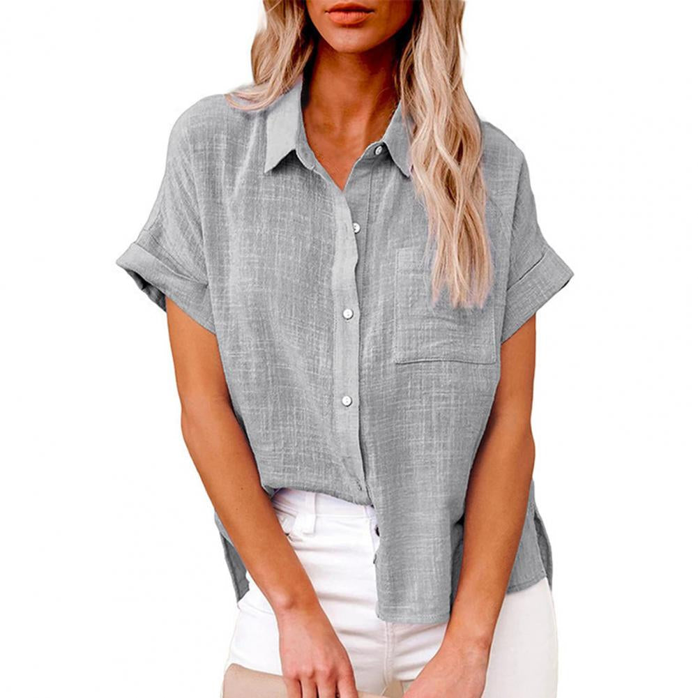Blouse Féminine Longue Manches - Tissu Soyeux et Léger pour Femmes