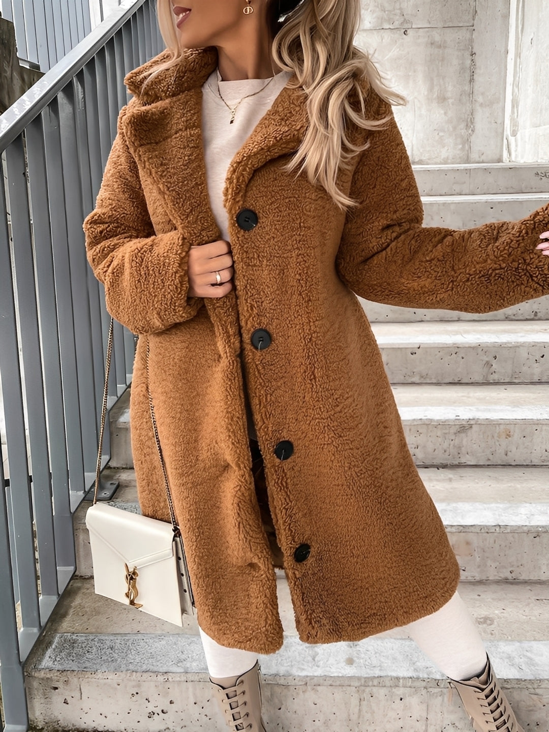 Veste Hiver Femme Polaire Douce et Élégante