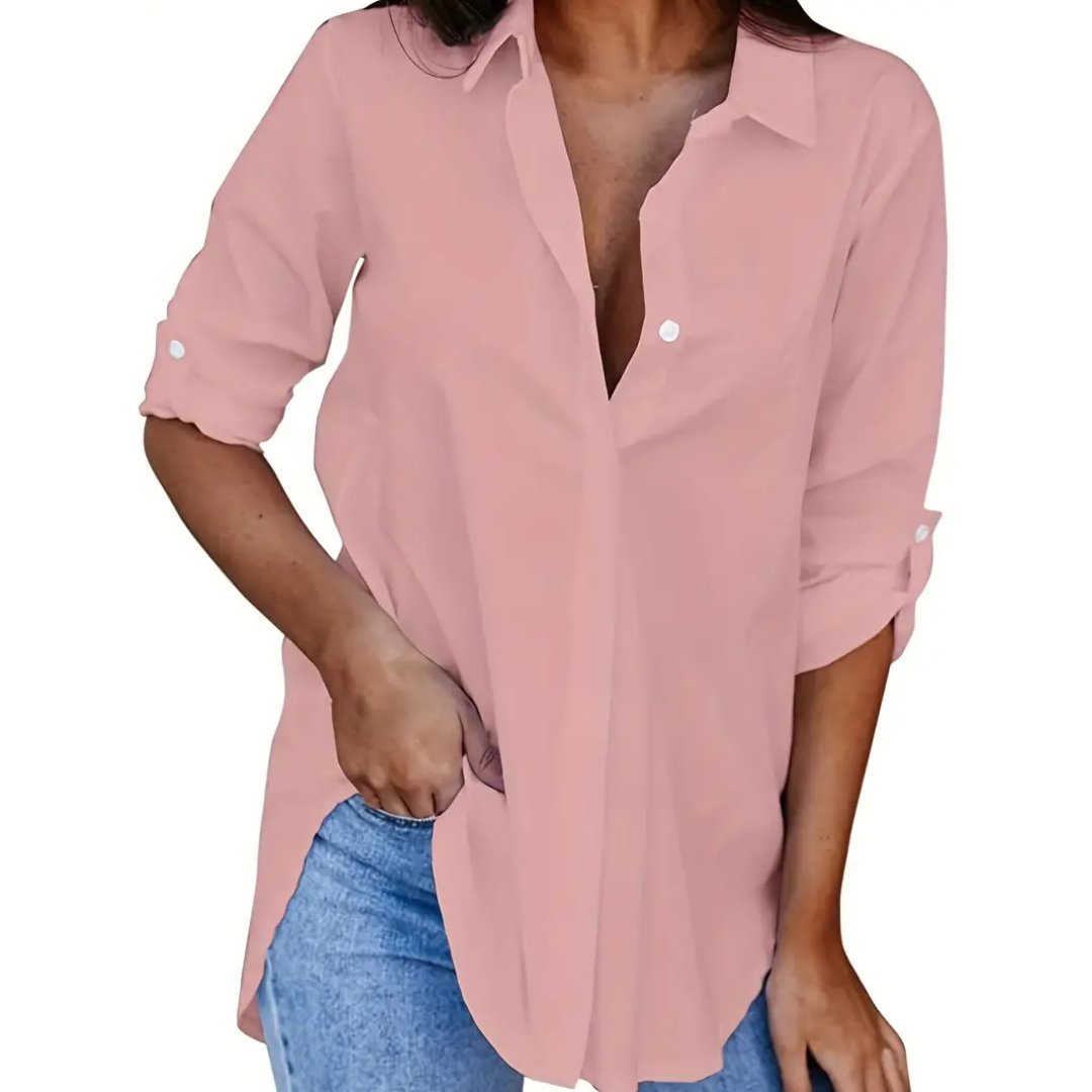 Chemisier Femme Décontracté Manches Longues - luxestyle