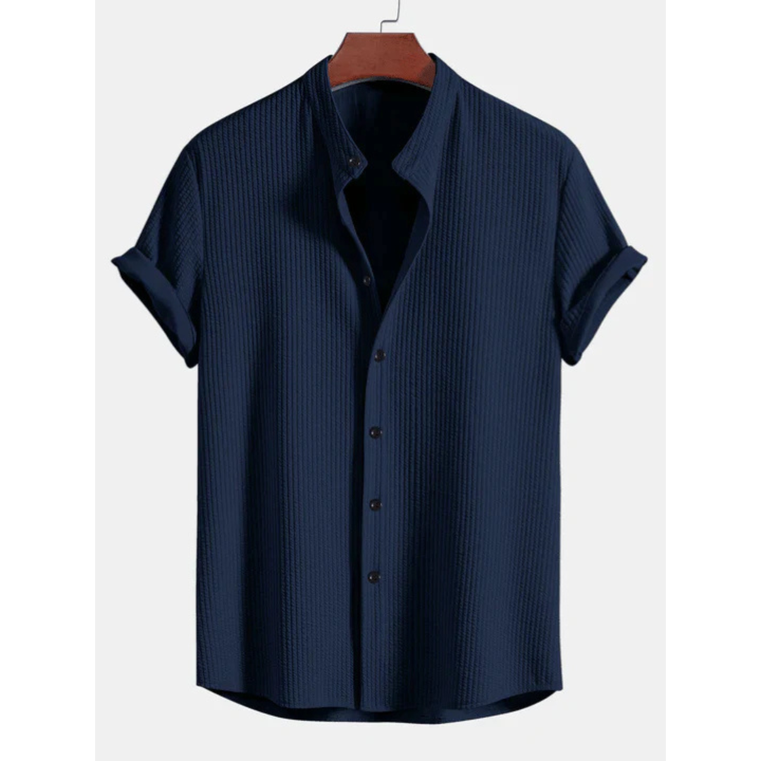 Chemise Homme Détente À Manches Courtes