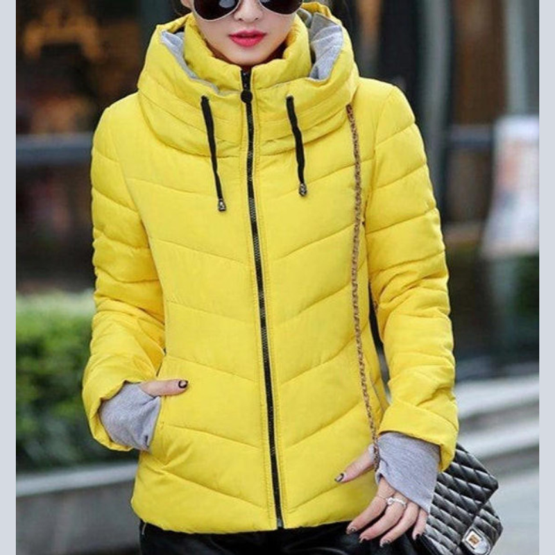 Veste Douillette à Capuche pour Femme Tout Temps