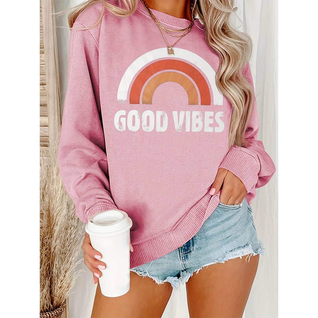 Sweat à manches longues femme hiver trendy - LuxeStyle