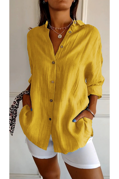 Chemise Élégante Manche Courte Féminine