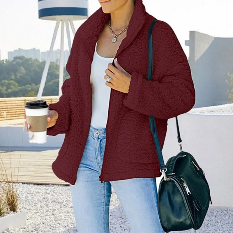 Veste Douillette Femme Longue Élégante