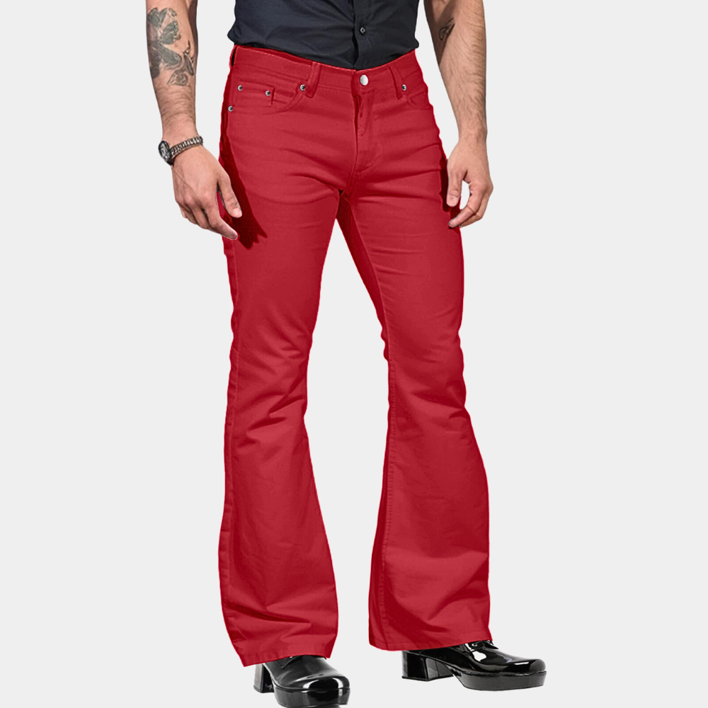 Pantalon Décontracté Homme Blanc