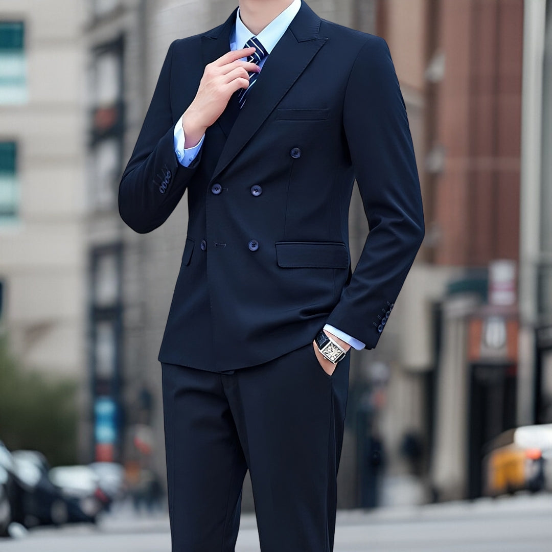 Costume Élégant Mariage Homme 2 Pièces Été