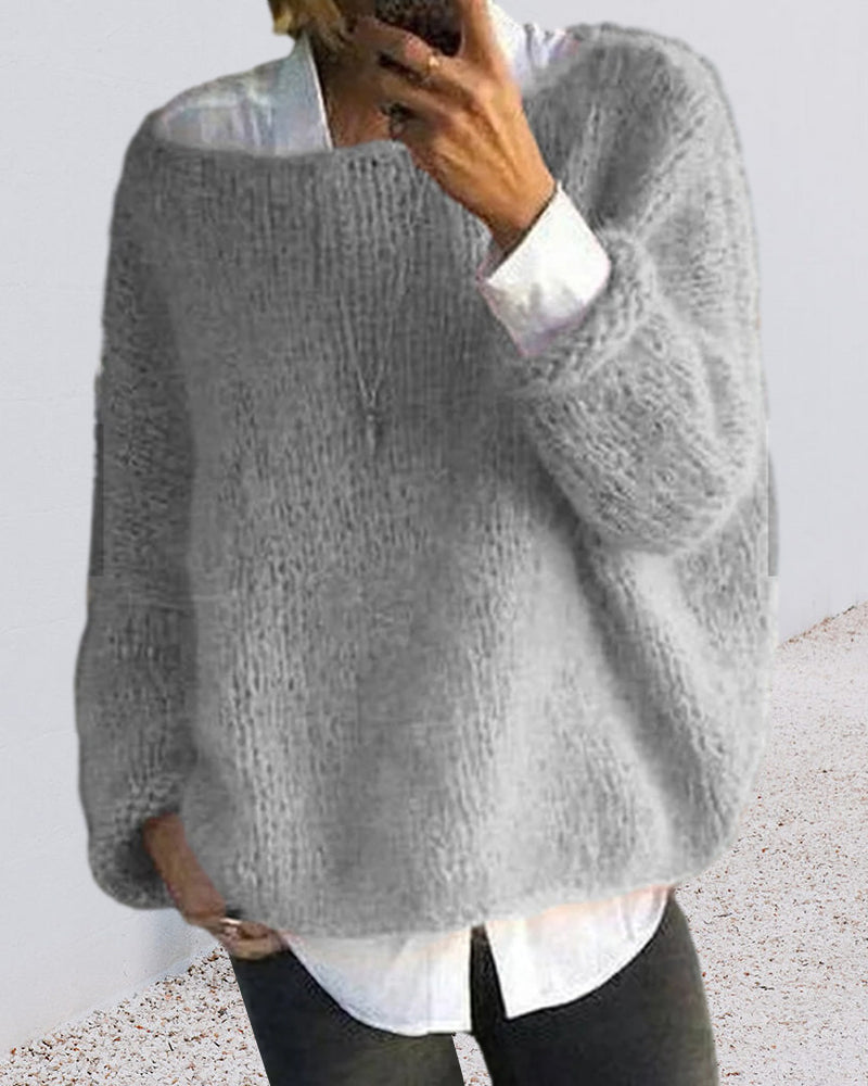 Pull Femme Laine Mérinos Rose Vif