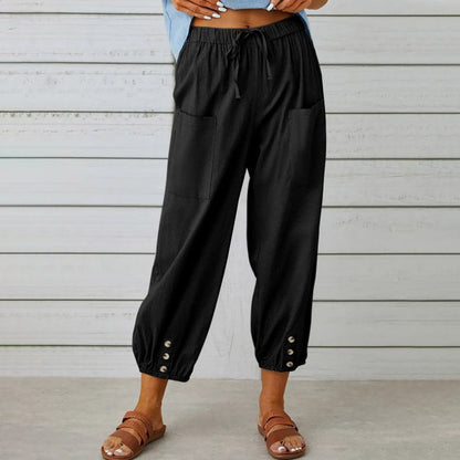 Pantalon Large décontracté femme