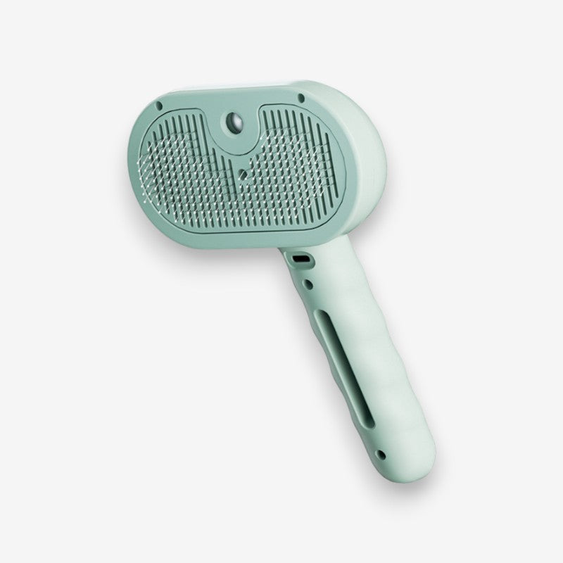 Brosse Vapeur Douce pour Chien avec Spray et Massage