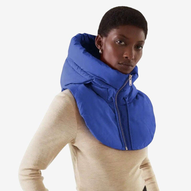 Cagoule à capuche zippée confortable pour femme