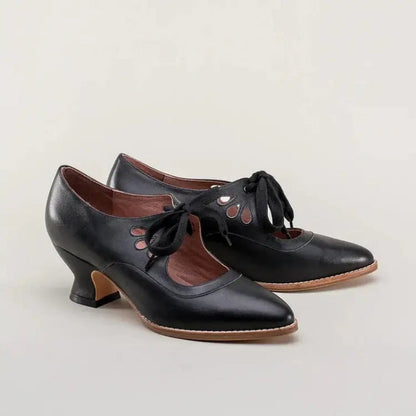 Chaussures à Talons Élégantes Découpées