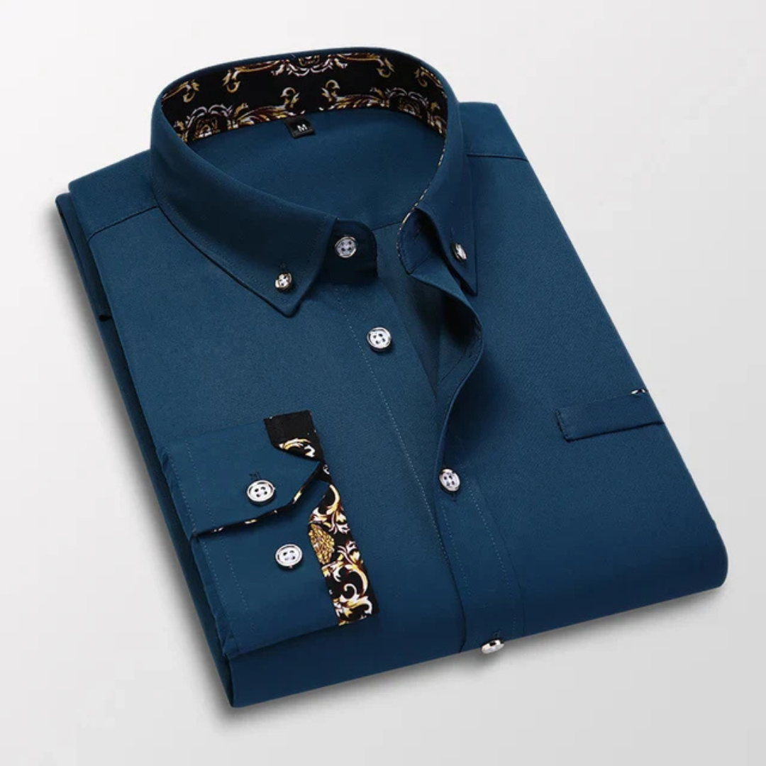 Chemise Homme Grande Taille Manches Longues