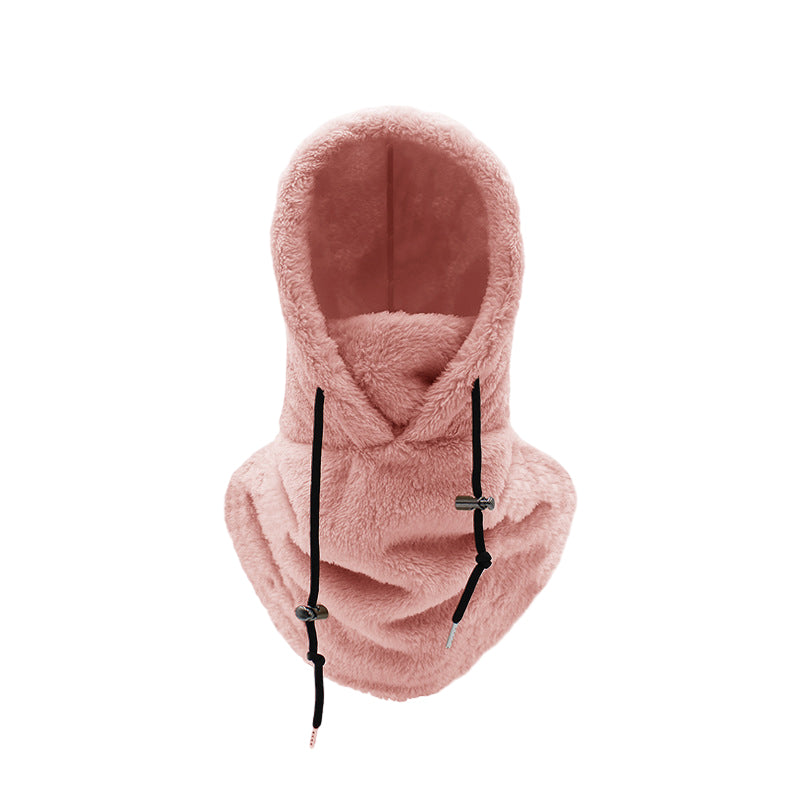 Cagoule Polaire Élégante Unisexe Anti-vent