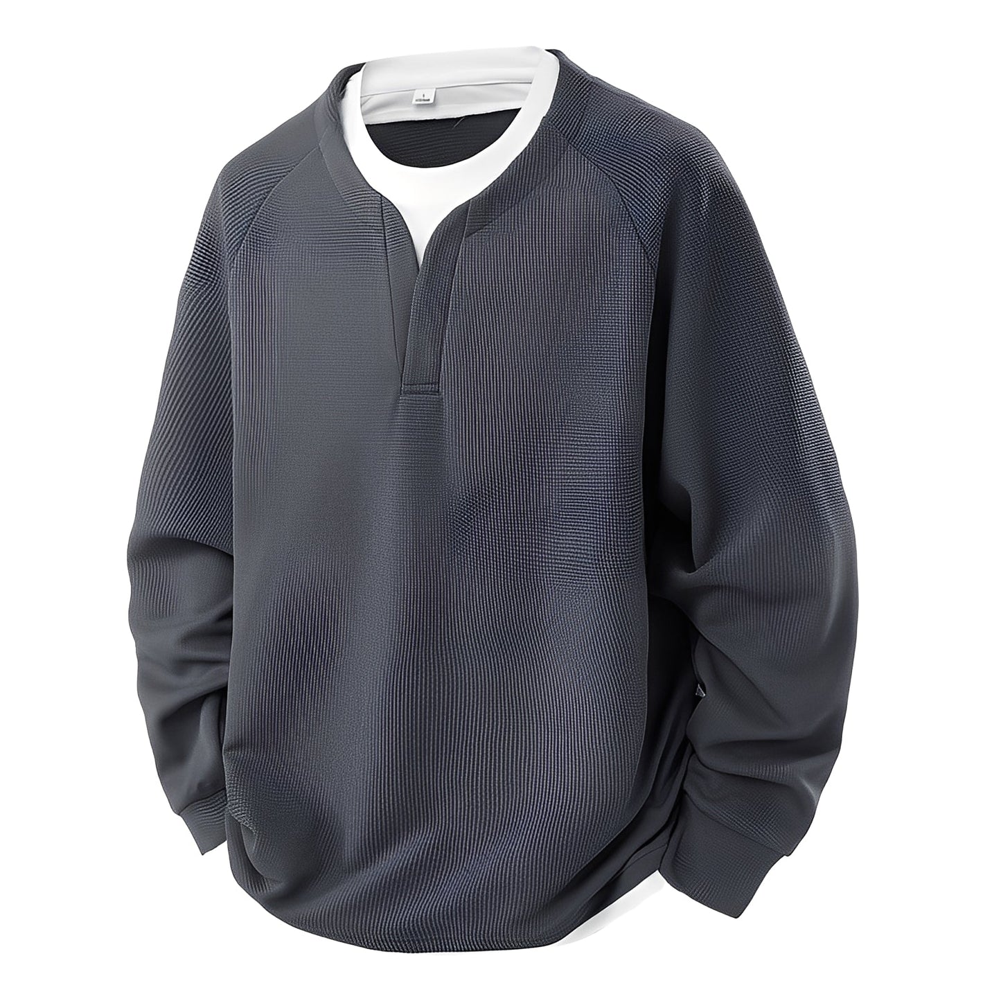 Pull Gaufré Chic Pour Homme