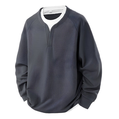 Pull Gaufré Chic Pour Homme