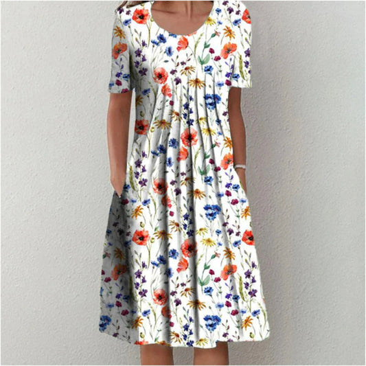 Margaux™ – Robe Femme Élégante en Tissu Doux