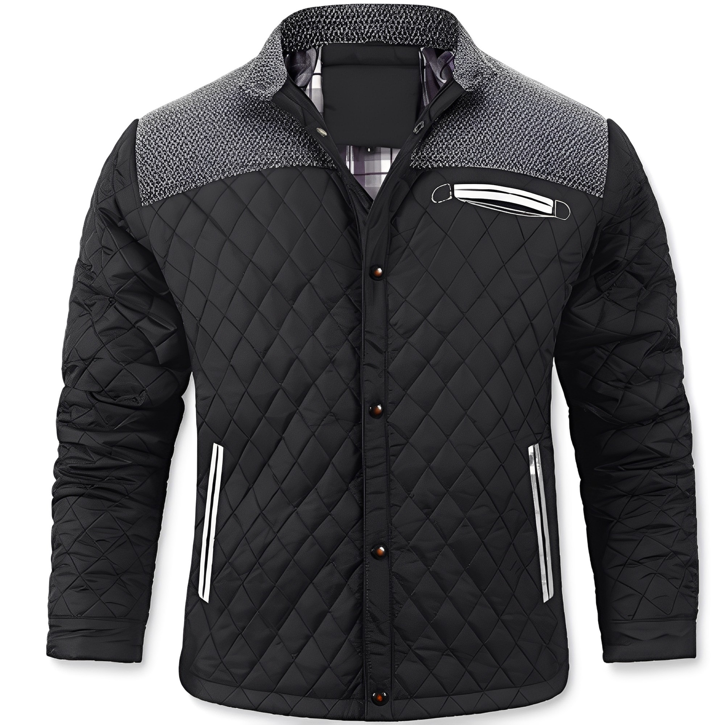 Veste Doudoune Chaude avec Capuchon pour Homme Hiver