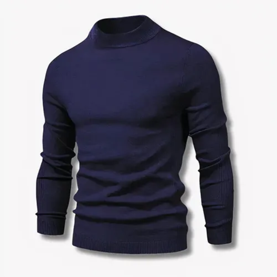 Pull Col Enroulé Douillet Homme