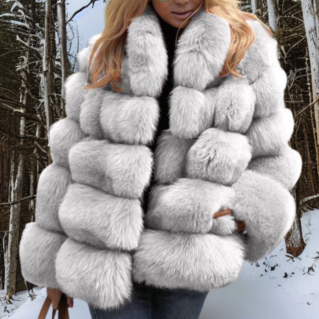 Manteau Femme Élégant Taille Longue Hiver - LuxeStyle