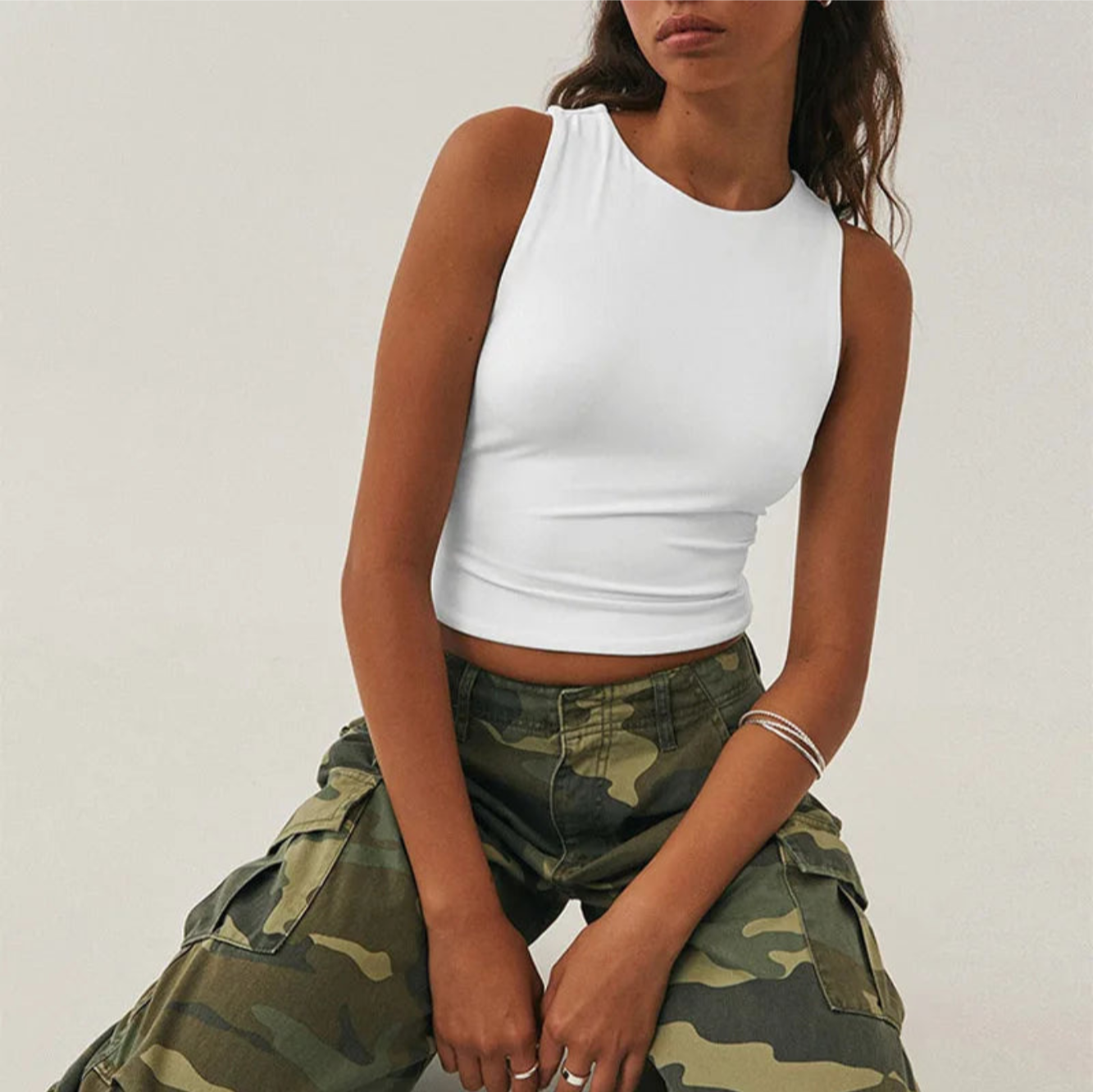 T-shirt Débardeur Féminin Été