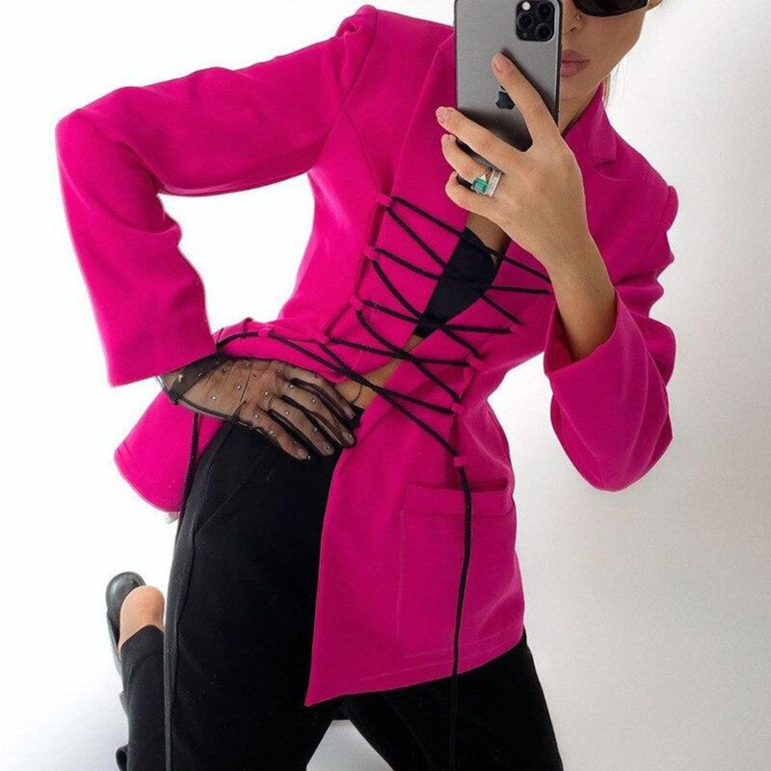 Veste femme élégante manche longue
