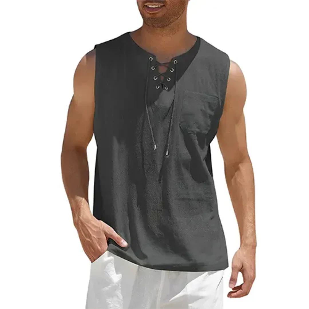 Débardeur Homme Sport Chic sans Manches