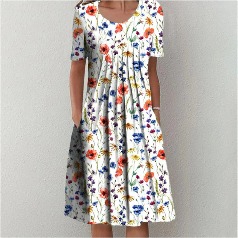 Margaux™ – Robe Femme Élégante en Tissu Doux