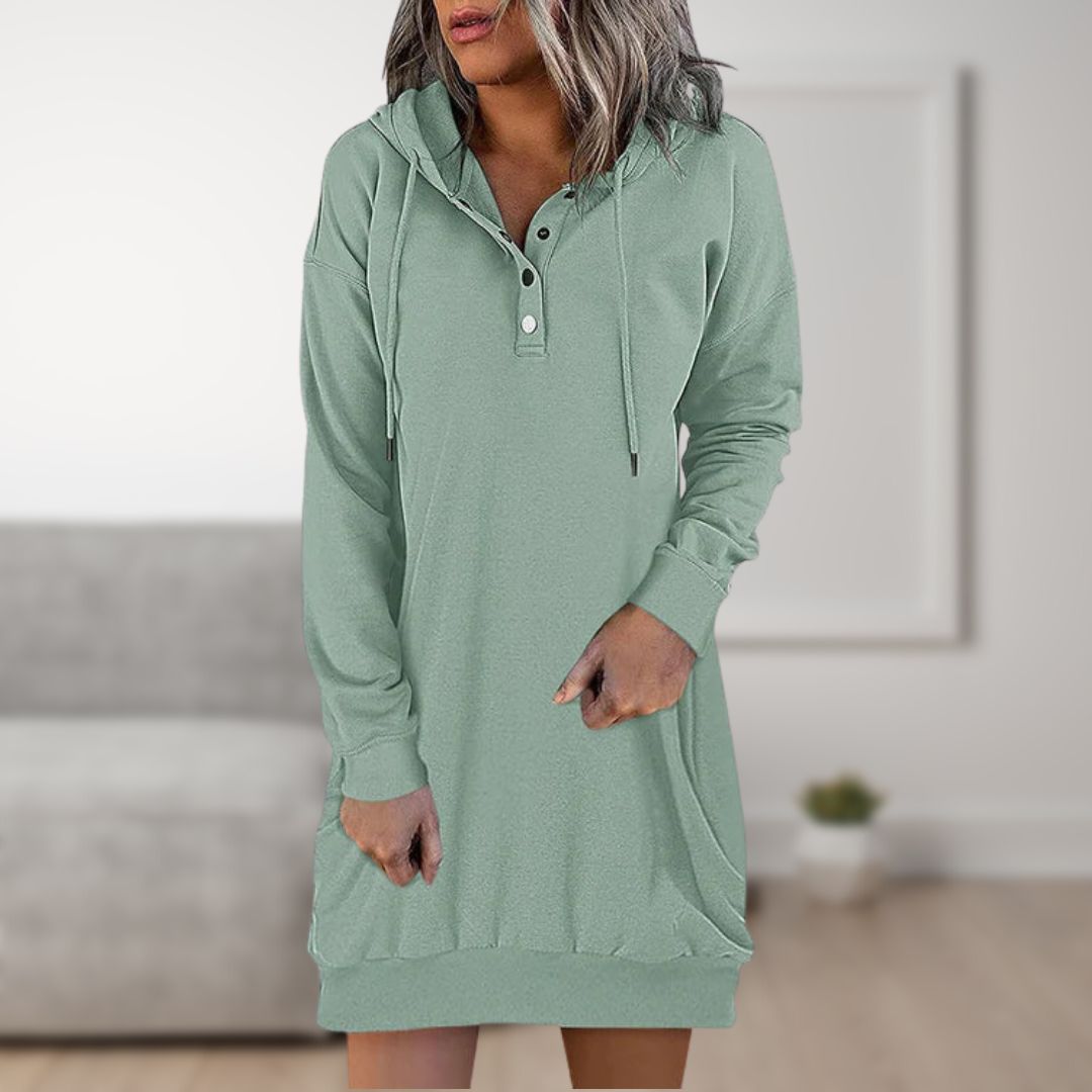 Robe Pull Douillet à Capuche pour Femme et Homme