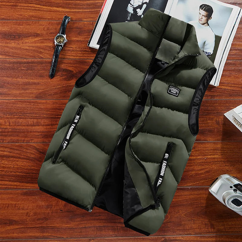 Gilet Isolant Homme Sans Manches, Douillet et Éclair