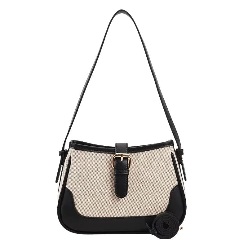 Sac à bandoulière femme grande capacité ajustable - LuxeStyle