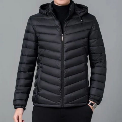 Veste d'hiver chaude et légère pour homme
