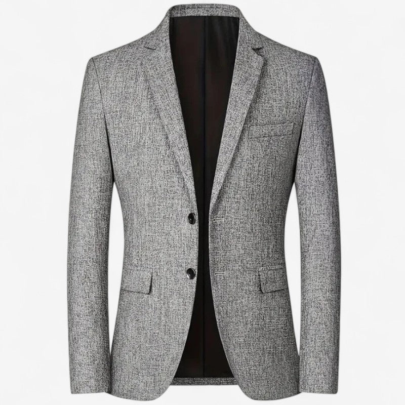 Blazer Élégant à Col Revers Classique - LuxeStyle
