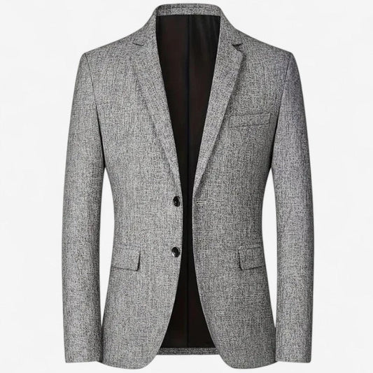 Blazer Élégant à Col Revers Classique - LuxeStyle