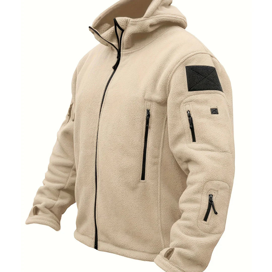 Veste Hivernale Homme À Capuche Éclair Réversible