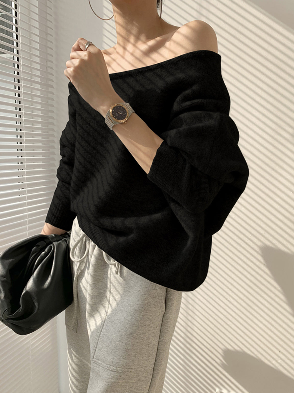 Pull Féminin Décalé Douillet