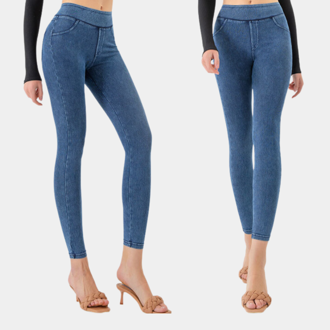 Mira | Collants Jeans Femme Élégants