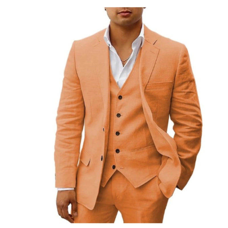 Costume Homme Élégant Trois Pièces Classique